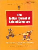 THE INDIAN JOURNAL OF ANIMAL SCIENCES | DR K M L PATHAK | INDIAN COUNCIL OF  AGRICULTURAL RESEARCH